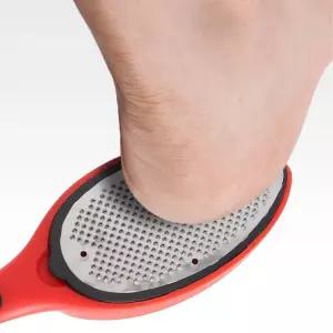 베베클린 양면 발각질 제거기 레드 발뒤꿈치 풋파일