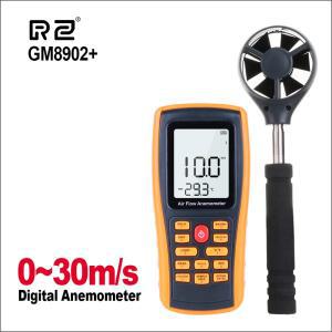 RZ 풍속계 디지털 휴대용 테스터 주변 풍량 ms 온도 범위 USB 045 센서 인터페이스