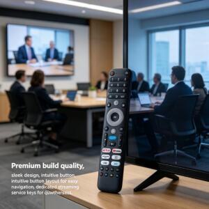 CHiQ L32FM10V U65M10F M55QN9G 스마트 TV 교체용 컨트롤러와 호환되는 음성 원격 제어