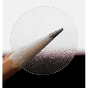 CHROMALABEL 5CM 롤당 비천공 공급 라이브러리 투명 1000개의 1인치 원형 우편 밀봉 봉투 스티커