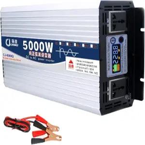 NKALGLOGMSD 파워 인버터 5000W 6000W DC 12V 24V 48V 60V에서 AC 110V 220V 순정파 자동차 변환기(12V to