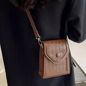 데일리 휴대폰 크로스 백 여성 크로스 백 스마트폰 레더 숄더