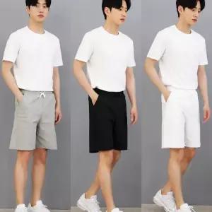[룽스_65]팬츠 반바지 바지 빅사이즈 면바지 바지