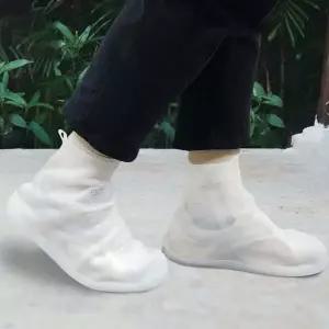 덮개 레인 부츠 슈즈 장마철 필수템 덧신 보호 대형 소재 눈길 신발덧신