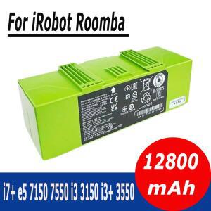 iRobot e 및 i 시리즈 7150 4624864용 14.4V 12800mAh 배터리 교체품