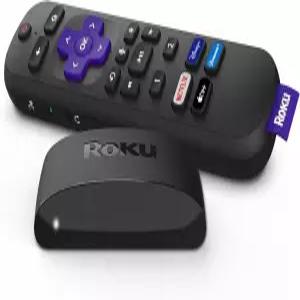 Roku Express 간단한 리모컨 TV 컨트롤 없음 무료 및 라이브 포함된 HD 스트리밍 장치