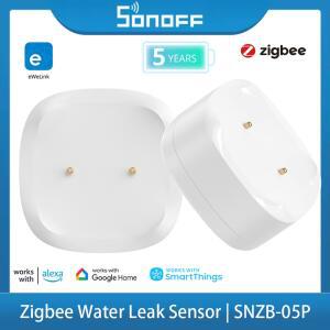 가스탐지기 SONOFF SNZB05P ZIGBEE 3 0 누수 제어 스마트 ALEXA 포함된 IP67 GOOGLE 감지기 방수 원격 홈이
