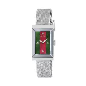 구찌 MUST IT_ YA147401 G프레임 여성 메탈 쿼츠 21x34mm