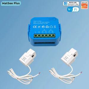 도막두께측정기 스마트 무선 WIFI 에너지 양방향 계량기 AC110V240V 80A, 코어 모니터링, CT 수출수입 원격 앱 전력,