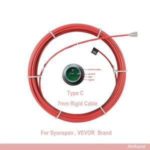배관내시경카메라 시아나판 VEVOR 파이프 검사 스네이크 카메라용 C 7MM 케이블 커넥터 경질 섬유유리