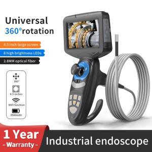 배관내시경카메라 산업용 휴대용 관절형 내시경2 8MMECHATRONICS4MMECHATRONICS6MM 광섬유 방수 4 내시경 WIFI 카메라 360도 5인치