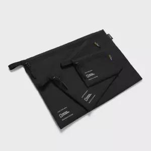 내셔널지오그래픽 N253AAC550 네이처 3PACK 파우치 BLACK 233484
