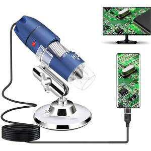 배관내시경카메라 2K HD 2560X1440P USB 디지털 현미경 내시경 1000X 카메라 LINUX 안드로이드 미니 돋보기 휴대용 40X ~ MAC WINS 폰용