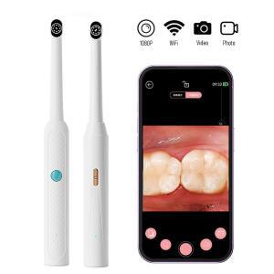 배관내시경카메라 WIFI 구강 내시경 무선 시각적 HD 관리 호환, ANDROID용 호환 아이폰 8LED LGHITHANDHELD