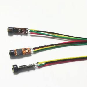 배관내시경카메라 모니터용 내시경 모듈, CMOS 보어스코프 비디오 LED 6 4 카메라, 5MM 검사 조명, 보드