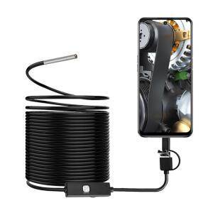 배관내시경카메라 안드로이드 컴퓨터 디지털 현미경 3IN1 USB 2MP 검 내시경 검사 3 1080P 이경 CMOS 카메라 9MM