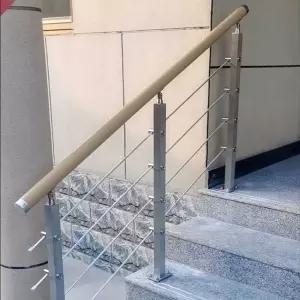 계단 난간대 핸드레일 울타리 복도 가설 야외 경사로 스텐