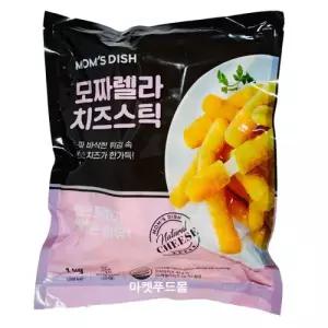 맘스디쉬 냉동 모짜렐라 치즈스틱 1kg