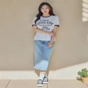 탑텐 MSG2RS2308 여성 데님 스커트 미디 2 5863546