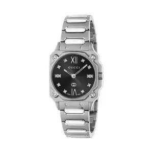 구찌 YA166507 G플랫 여성 메탈 쿼츠 24mm