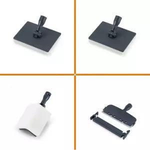 하이거 hg816 6-in-1 수족관 청소 도구 교체 키트 평면 스펀지 2개 앵글 면도기 스크래퍼