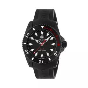 구찌 YA136361 다이브 남성 러버 오토매틱 40mm