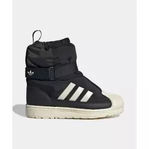 [국내백화점 매장정품] 아디다스 ADIDAS KIDS 슈퍼스타 360 윈터라이즈 부츠 키즈 - 블랙 JQ7949 142251