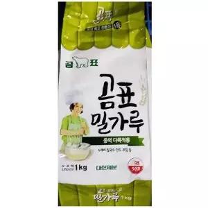 오너클랜 업소용 식당 식자재 대한제분 중력밀가루 곰표 1Kg