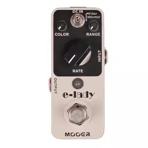 생활 악기 MOOER E-Lady 아날로그 플랜저 기타 이펙트 페달 2가지 모드노멀/필터 풀 메탈 쉘 일렉트릭 부품