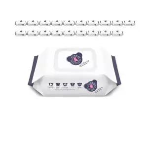 매장 200 X 아기를 위한 부드러운 물티슈 185mm 70매 20팩