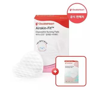 [더블하트] 수유패드 에어스킨핏 패드 60매입+10매(컴포트필)
