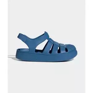 [국내백화점 매장정품] 아디다스 ADIDAS KIDS 슈퍼스타 샌들 키즈 - 블루 JI2800 141351