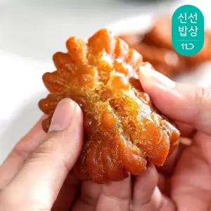프리미엄 호박 찹쌀 약과 옛날과자 한과 간식 100개입