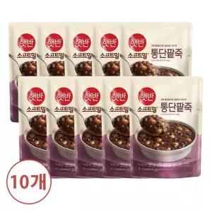 [CJ]햇반죽 통단팥죽 420g X 10개