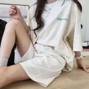 ( )여성반팔셋업 러블리캐주얼반팔반바지세트베이지