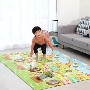 [충무몰]아이키 양면쿠션 키즈 놀이방매트 225x140cm