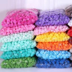 꽃다발 인공 폼 PE 장미 머리 DIY 발렌타인 데이 웨딩 박스 장식 꽃 재료 3 5cm 500