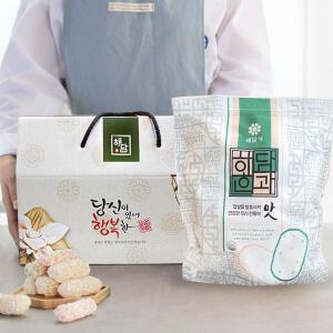 해담한과 찹쌀유과300g 유과 선물세트 한과 명절 설 추석 선물 생일 어버이날 스승의날 기념일 답례품 해담가