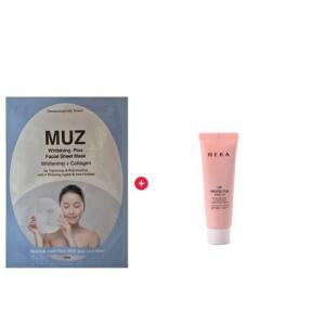 MUZ 화이트닝 마스크/헤라 유브이 프로텍터 톤업 40ml/택1