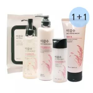 더페이스샵  미감수x2개 - 폼 티슈 오일 로션 리무버  크림