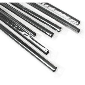 메가커피 개별포장 7mm 21cm 블랙 일자 스트로우 1봉 500개