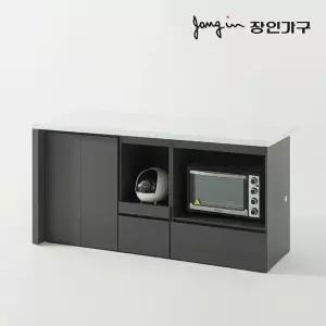 장인가구 제스트S 대리석 홈바 수납 아일랜드 식탁 1800 수납오픈형