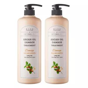 댕기머리 아르간오일 데미지 트리트먼트 1000ml 2개 / 손상 모발 케어