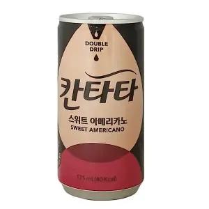 칸타타 스위트아메리카노 175ml x 120캔 / 캔커피 캔음료