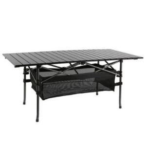코멧 알루미늄 접이식 캠핑 테이블 초대형 블랙 118cm