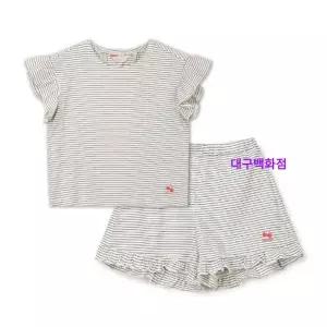 [대구백화점] [페리미츠] 여아 체리 스트라이프 상하복 세트(P2525T199/P279)