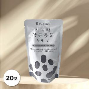 서울대 밥스누 서목태 약콩 콩물 서리태 190ml 20포 1박스