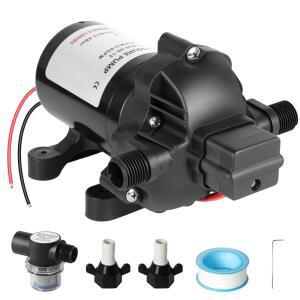 다이어프램 펌프 GPM 워터 챔버 조절 압력 80PSI 가능한 캠핑카 포트 자동 마린용 12볼트 PSI 트럭 요트 11 50 RV MNPT 40