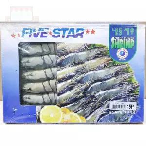 블랙타이거 새우 구이용 500g X10 냉동깐새우