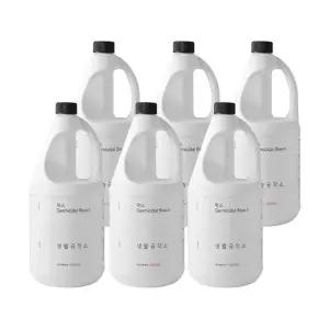 [생활공작소] 락스 살균소독제 1.85L x 6개